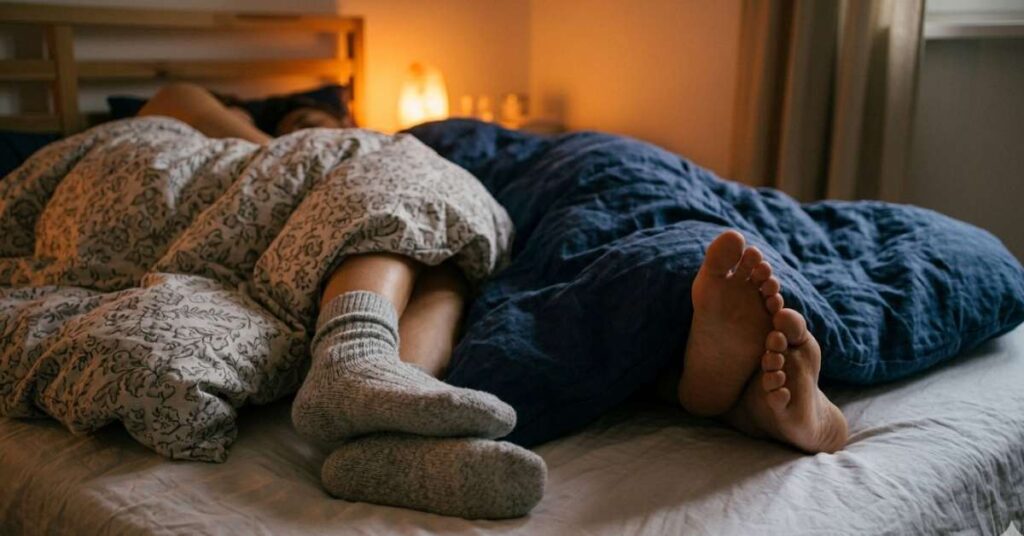 dormire con i calzini - comfort termico